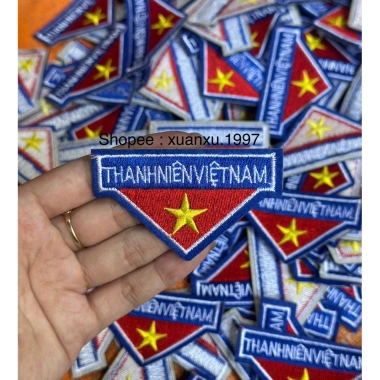 Logo thêu Đoàn Thanh Niên tinh xảo, huy hiệu Đoàn, áo Đoàn - Giá ưu đãi 7.000 VND tại Logo Uni