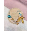 Logo thêu tròn cá chép hoa gắn áo dài - Siêu đẹp, giảm giá 14.900 VND