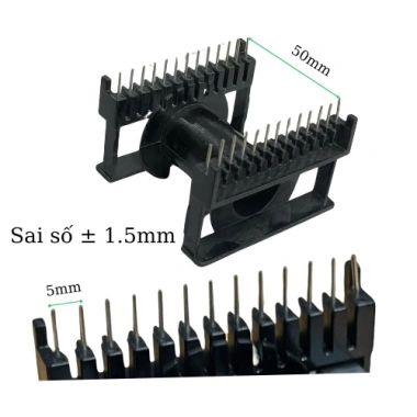 Lõi biến áp xung EC60 tròn nằm 13+13 – Giá ưu đãi 62.000đ, chất lượng Quỳnh Diễn