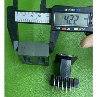 Lõi Biến Áp Xung EE4.220 Đứng Ferit + Khuôn 6+6 Chân - Linh Kiện Quỳnh Diễn Ưu Đãi 3