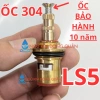 Lõi lạnh đồng thau LS5 số 5 - Thay thế vòi sen, lavabo lạnh inox 304, kèm ốc BH10, giảm 21%