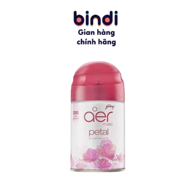Lõi Thay Thế Máy Xịt Phòng Tự Động Godrej Aer Matic Combi 225ml - Giá 99.000, Hương Thơm Lâu và Hiệu Quả