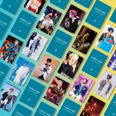 Lomo Card 32 Thẻ CAPTAIN BOY - Card Bo Góc Sưu Tập Anh Trai Giá Ưu Đãi 35.000₫ 6