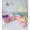Lợn Đất Đội Mũ ếch Size Nhỏ: Đồ Trang Trí, Quà Tặng, Ống Tiết Kiệm Giá 55k 3