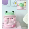 Lợn Đất Đội Mũ ếch Size Nhỏ: Đồ Trang Trí, Quà Tặng, Ống Tiết Kiệm Giá 55k 5