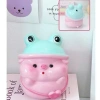 Lợn Đất Đội Mũ ếch Size Nhỏ: Đồ Trang Trí, Quà Tặng, Ống Tiết Kiệm Giá 55k 7