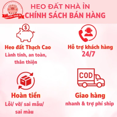 Lợn đất Heo đất tiết kiệm size TO 29cm - Cừu Cười Tai Vểnh, Cừu Ngộ Không, giá 90.000đ