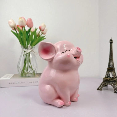 Lợn đất tiết kiệm CUTE HOT 3D siêu đáng yêu - Heo đất decor trang trí XLĐ32, giá chỉ 78.000₫