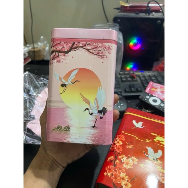 Lon Trà Quà Tặng Lên Tráp Quả Cưới Hỏi Giá chỉ 17.000 thiết kế sang trọng tiệc cưới
