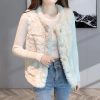 Lông Áo Vest Nữ Thu Đông 2.024 Cừu Sang Trọng và Cotton Dày, Áo Khoác Nhỏ Rời 294.840đ 4