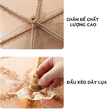 Lồng bàn gấp gọn 80x80cm – Ren chống bụi, côn trùng, ruồi, bảo vệ thực phẩm 4