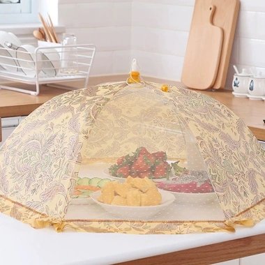 Lồng bàn gấp gọn 80x80cm – Ren chống bụi, côn trùng, ruồi, bảo vệ thực phẩm 8