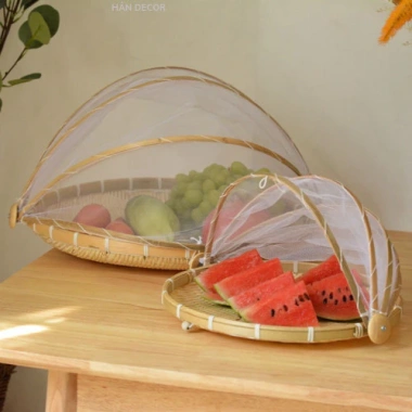 Lồng bàn gấp gọn tre GAMA HOME S11 - Đựng thực phẩm, trang trí xanh, giá 50.999 3