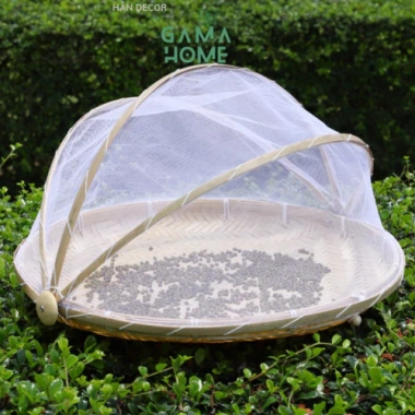 Lồng bàn gấp gọn tre GAMA HOME S11 - Đựng thực phẩm, trang trí xanh, giá 50.999 4