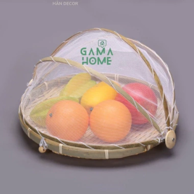 Lồng bàn gấp gọn tre GAMA HOME S11 - Đựng thực phẩm, trang trí xanh, giá 50.999 7