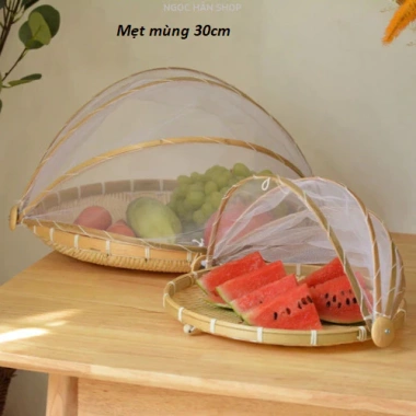 Lồng bàn gấp gọn tre GAMA HOME S11 - Đựng thực phẩm, trang trí xanh, giá 50.999 9