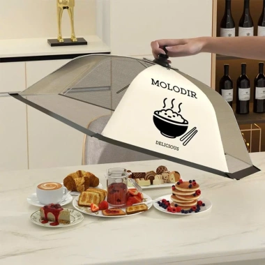 Lồng Bàn Rút Gấp Đa Năng, Chống Côn Trùng, Vải Lưới An Toàn Vệ Sinh Thực Phẩm 69.6k 5