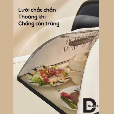 Lồng Bàn Rút Gấp Đa Năng, Chống Côn Trùng, Vải Lưới An Toàn Vệ Sinh Thực Phẩm 69.6k 6