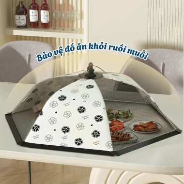 Lồng Bàn Rút Gấp Đa Năng, Chống Côn Trùng, Vải Lưới An Toàn Vệ Sinh Thực Phẩm 69.6k 7
