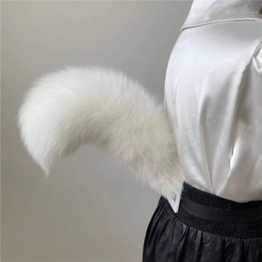 Lông Cáo Đuôi Eo Sang Trọng - Cosplay Động Vật, Dẻo, Uốn Cong, Như Thật, Giá Ưu Đãi 184k