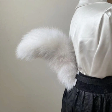 Lông Cáo Đuôi Eo Sang Trọng - Cosplay Động Vật, Dẻo, Uốn Cong, Như Thật, Giá Ưu Đãi 184k