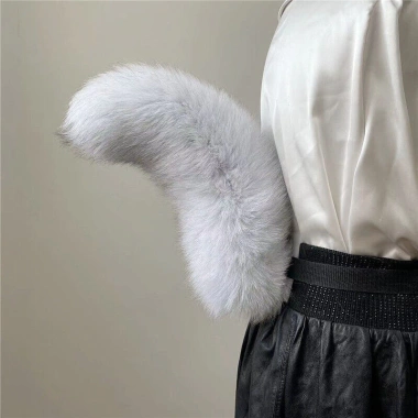 Lông Cáo Đuôi Eo Sang Trọng - Cosplay Động Vật, Dẻo, Uốn Cong, Như Thật, Giá Ưu Đãi 184k