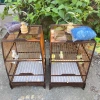Lồng chim hút mật gỗ mun đuôi công 23x42cm - Giá rẻ, tặng phụ kiện Kabosa 3
