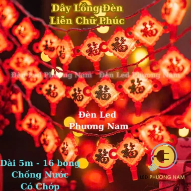 Lồng Đèn Đỏ Chống Nước Ngoài Trời - Nhiều mẫu, có phích nối, giá ưu đãi 130k 2