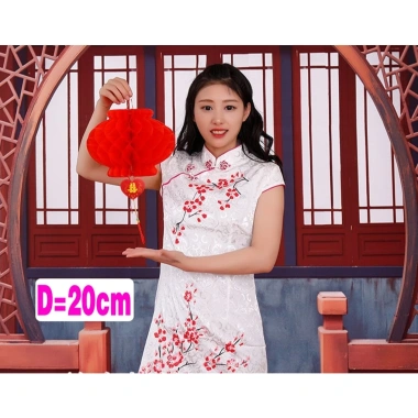 Lồng Đèn Đỏ Chữ Phúc 20cm - Treo Trang Trí Tết Giá 9.000đ, Siêu Tiết Kiệm 10