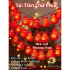 Lồng Đèn LED Đỏ Dây 5m - 16 Bóng Sáng Rực, Trang Trí Lễ Tết Giá Ưu Đãi 106.000₫ 8