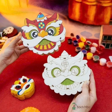 Lồng đèn trung thu gỗ tự tô màu cho bé - kèm cán, mực, bút màu - giá chỉ 8.500đ 3 Lồng đèn trung thu gỗ tự tô màu cho bé - kèm cán, mực, bút màu - giá chỉ 8.500đ 3