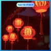 Lồng đèn Vạn Sự Như Ý đỏ 5m 6 bóng treo trang trí lễ Tết, rèm dài sang trọng, giá ưu đãi 286k 9
