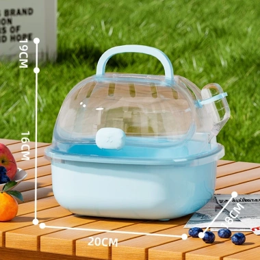 Lồng Hamster Trong Suốt Di Động - Lồng Thú Cưng Nhỏ Nhẹ, Thoáng Khí, Dễ Mang Đi - Giá Ưu Đãi 115.766 VND