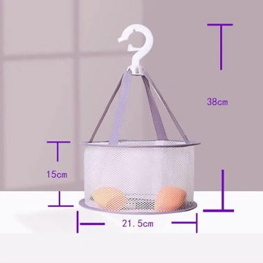 Lồng khô UUMIR chống nắng, giỏ sấy quần áo lớn lưới, giá phơi dụng cụ trang điểm thoát nước, thoáng gió - 41.796₫