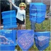 Lồng lưới phơi thực phẩm 4 tầng 35x65 cm phơi cá khô tôm khô gập gọn giá 64.100₫ 2
