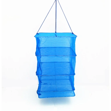 Lồng lưới phơi thực phẩm 4 tầng 35x65 cm phơi cá khô tôm khô gập gọn giá 64.100₫