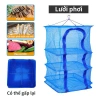 Lồng Lưới Phơi Thực Phẩm 4 Tầng Chống Côn Trùng PE Xanh 45x45x65cm 63.000₫ 4