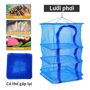 Lồng Lưới Phơi Thực Phẩm 4 Tầng Chống Côn Trùng PE Xanh 45x45x65cm 63.000₫ 4 Lồng Lưới Phơi Thực Phẩm 4 Tầng Chống Côn Trùng PE Xanh 45x45x65cm 63.000₫ 4