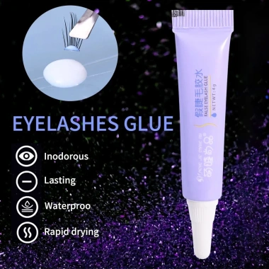 Lông Mi Giả Keo Sấy Nhanh 1 Chiếc - Định Hình Lâu, Chống Thấm Nước, Không Kích Ứng, Dễ Loại Bỏ - Giá 21.999 VND 4