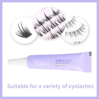 Lông Mi Giả Keo Sấy Nhanh 1 Chiếc - Định Hình Lâu, Chống Thấm Nước, Không Kích Ứng, Dễ Loại Bỏ - Giá 21.999 VND 5