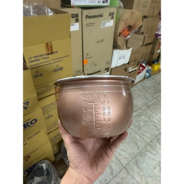 Lòng nồi cơm điện Cuckooo CR387/388 không dính, hợp kim nhôm 1‑2‑L, 12 tháng BH