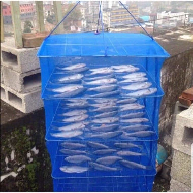 Lồng Phơi Thực Phẩm & Cá Khô Chống Ruồi Muỗi, Lưới PE Dễ Vệ Sinh, Gập Gọn Tiết Kiệm - Giá 63k 6