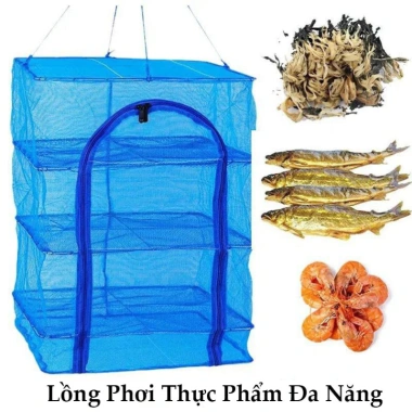 Lồng phơi thực phẩm, chống ruồi muỗi, lưới PE vệ sinh, gập gọn, giá 62.900 VND 4 Lồng phơi thực phẩm, chống ruồi muỗi, lưới PE vệ sinh, gập gọn, giá 62.900 VND 4
