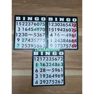 Lồng Quay Lô Tô Bingo 75 Bóng - Trò Chơi Trí Tuệ Uống Rượu Beer - Giá 350.000₫ 7