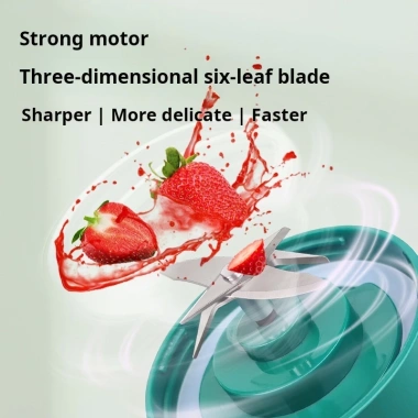Longma BDL-003 Máy xay sinh tố cầm tay không dây, ép trái cây đa năng, giá 144k 4