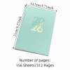 LONGPEAN 2.026 Notepad A5 Lập Kế Hoạch Chương Trình Nghị Sự Giấy Dày Chống Mài Mòn Bookmark Sắp Xếp Thời Gian Giá 129k 3