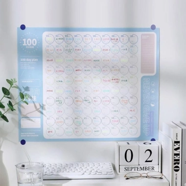 LONGPEAN Bảng kế hoạch 100 ngày giảm cân tại nhà – Đơn giản cho người văn phòng, giá ưu đãi 39.380 VND 3