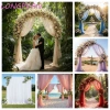 LONGPEAN Phông nền vải tuyn 300x160cm Bỏ túi không nhăn, tái sử dụng, Trang trí tiệc cưới sinh nhật