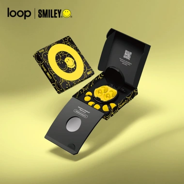 Loop Quiet 2 x Smiley Nút tai giảm tiếng ồn -24dB, bảo vệ thính lực, 4 kích cỡ, học tập, du lịch, ngủ - 625.900₫