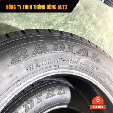 Lốp 195/70R15C 8PR Porter II 150 - 1,25t Hyundai MAXXIS, giá 2.2tr 4